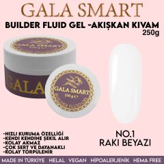 Builder fluid gel 250 g - no:1 rakı beyazı