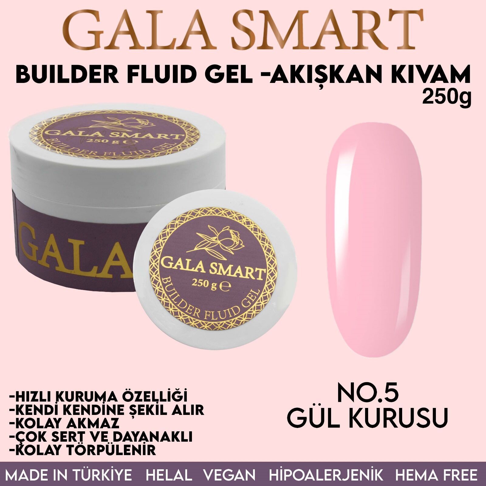 Builder fluid gel 250 g - no:5