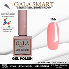 Gala smart classic kalıcı oje 10 mle no:166