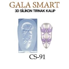 Silikon tırnak kalıp - model: cs-91