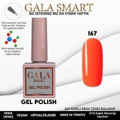 Gala smart classic kalıcı oje 10 mle no:167