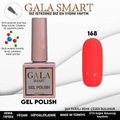 Gala smart classic kalıcı oje 10 mle no:168