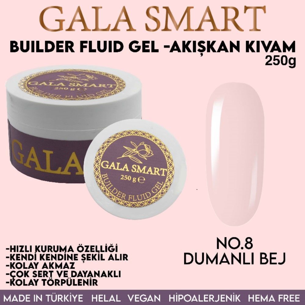 Builder fluid gel 250 g - no:8