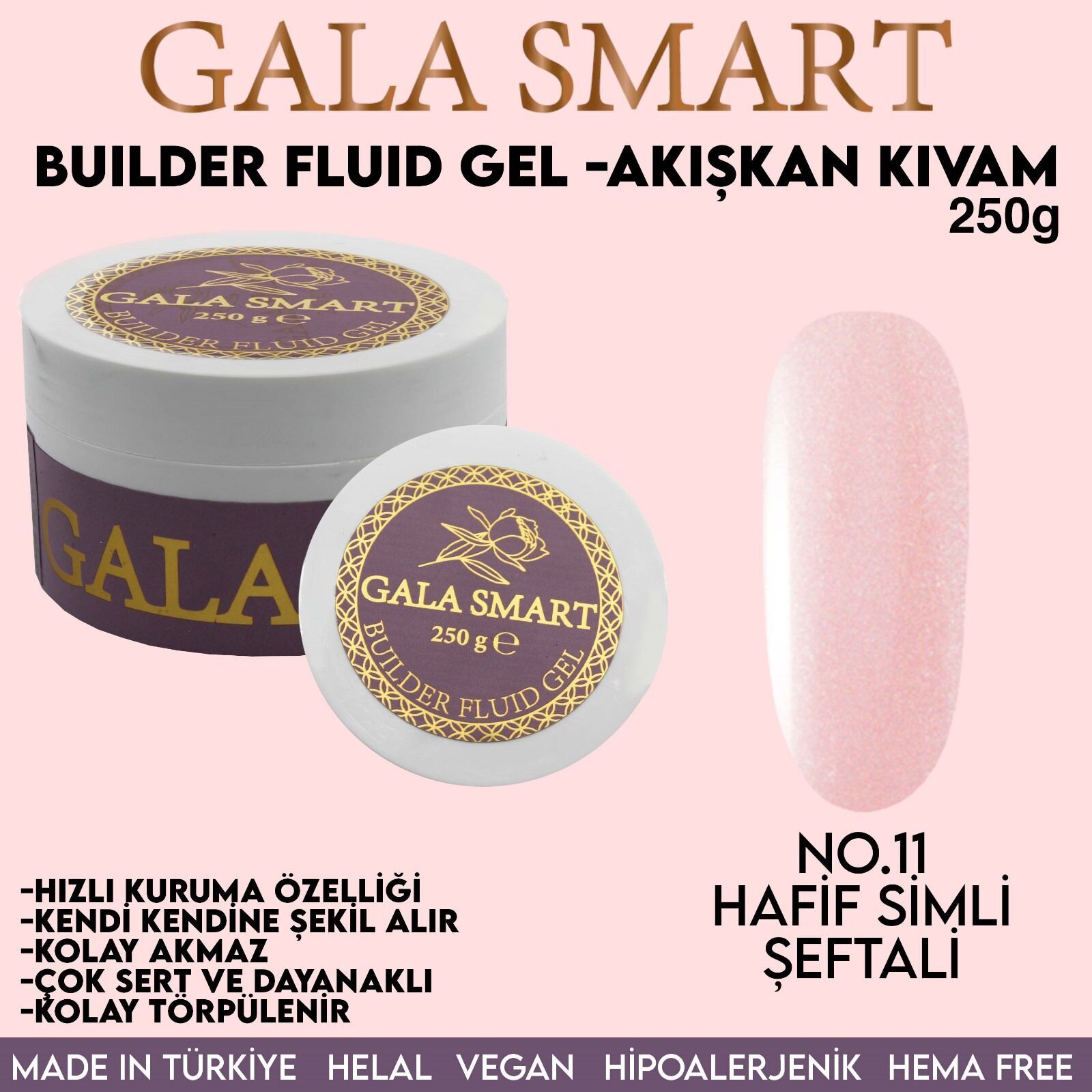 Builder fluid gel 250 g - no:11