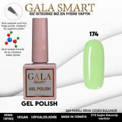 Gala smart classic kalıcı oje 10 mle no:174