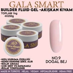 BUİLDER FLUİD GEL - EKO PAKET 1000 G - NO:09