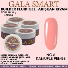 BUİLDER FLUİD GEL - EKO PAKET 1000 G - NO:06