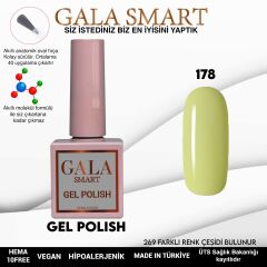 Gala smart classic kalıcı oje 10 mle no:178