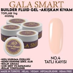 BUİLDER FLUİD GEL - EKO PAKET 1000 G - NO:04