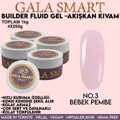 Builder fluid gel - eko paket 1000 g - no:03
