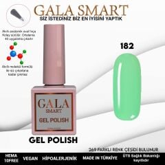 Gala smart classic kalıcı oje 10 mle no:182