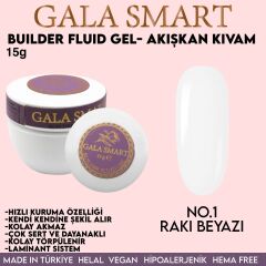 Builder fluid gel 15 g - no:1 rakı beyazı