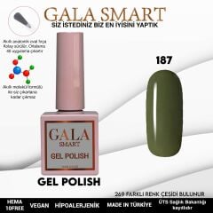 Gala smart classic kalıcı oje 10 mle no:187