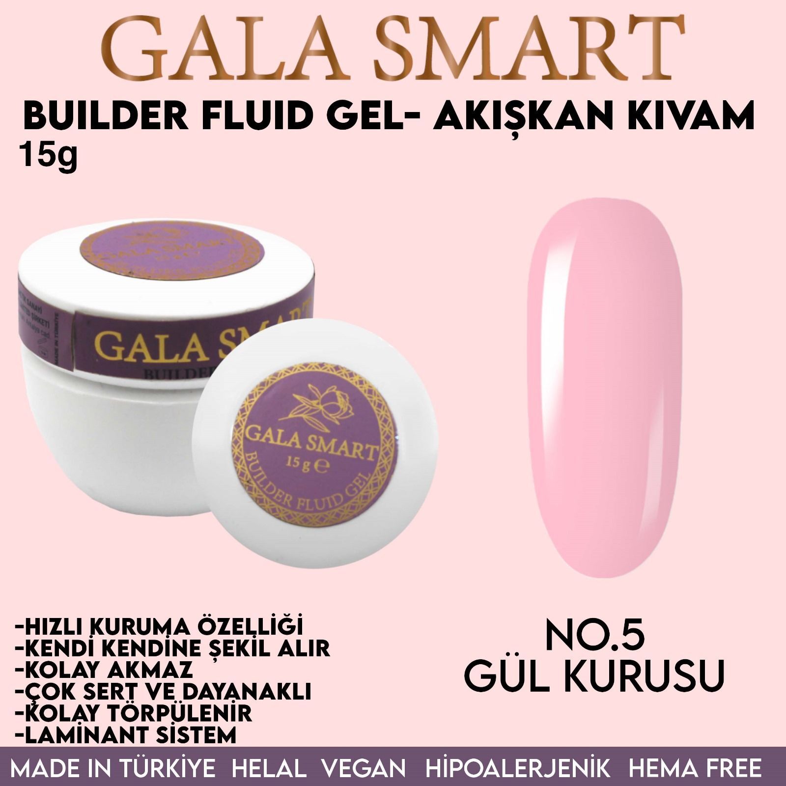 Builder fluid gel 15 g - no:5