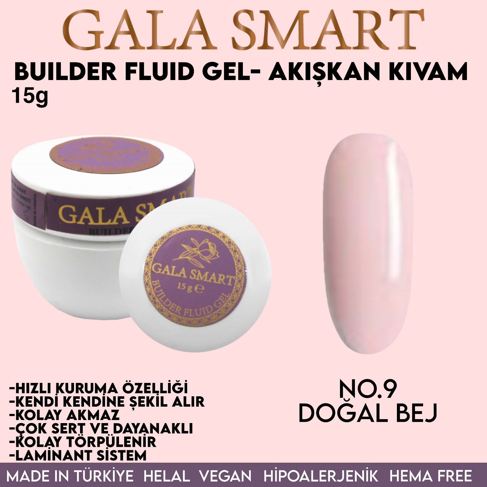 Builder fluid gel 15 g - no:9