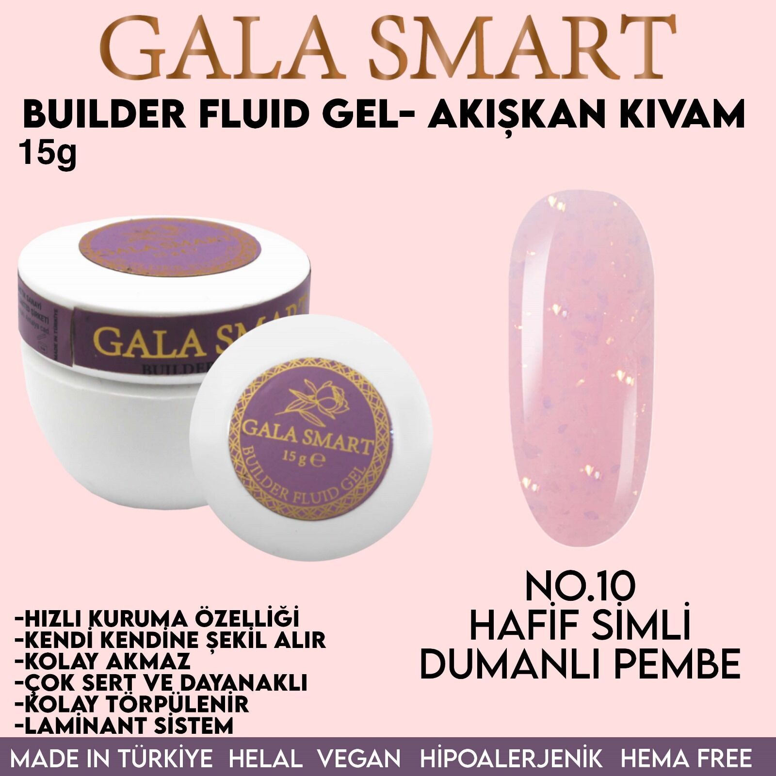 Builder fluid gel 15 g - no:10