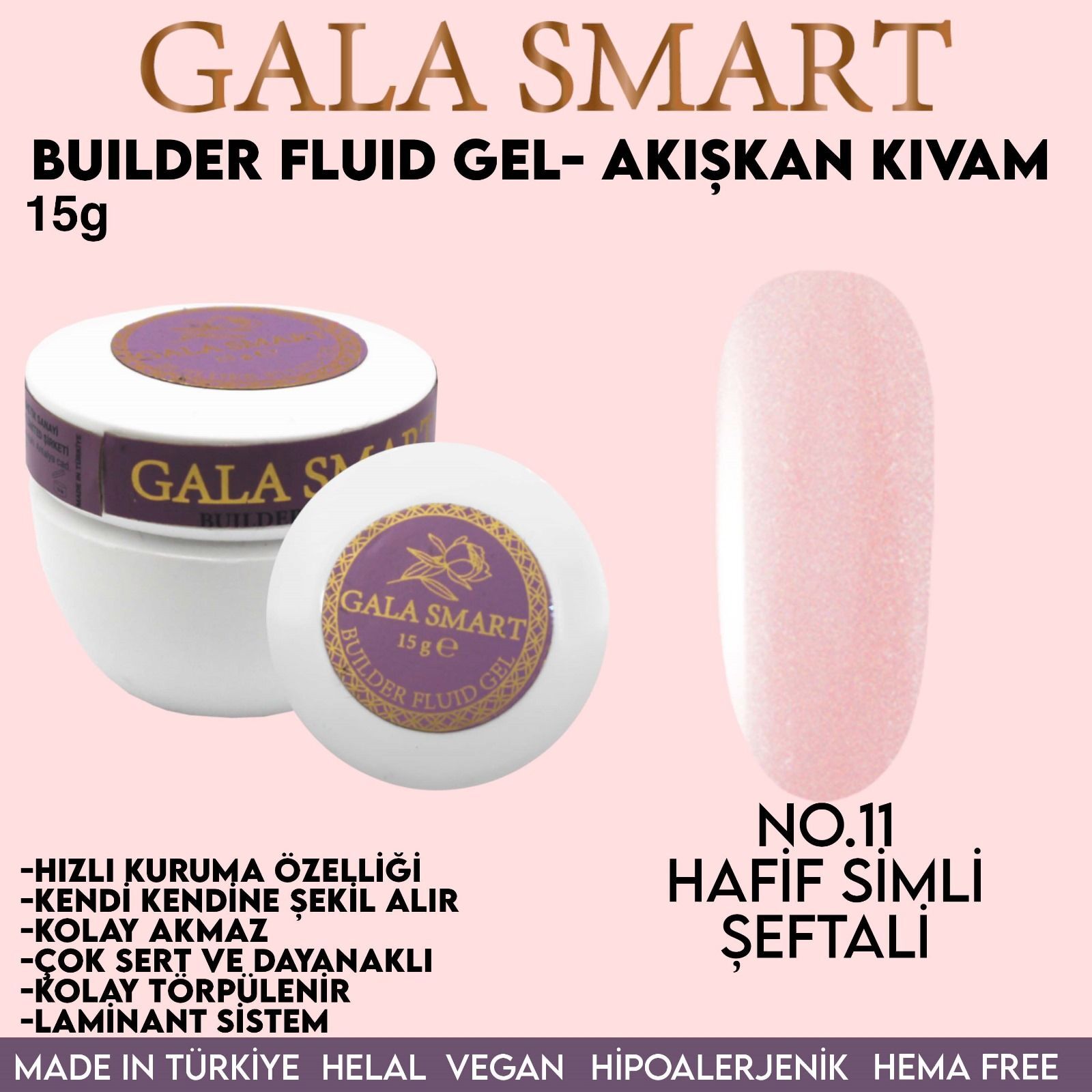 Builder fluid gel 15 g - no:11