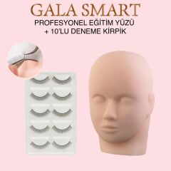 Gala smart eğitim yüzü + 10 lu deneme kirpik
