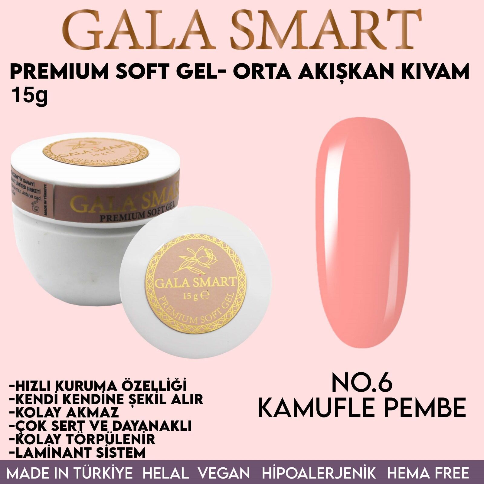 Premium jel 15g - no:6