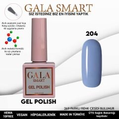 Gala smart classic kalıcı oje 10 mle no:204