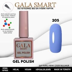 Gala smart classic kalıcı oje 10 mle no:205