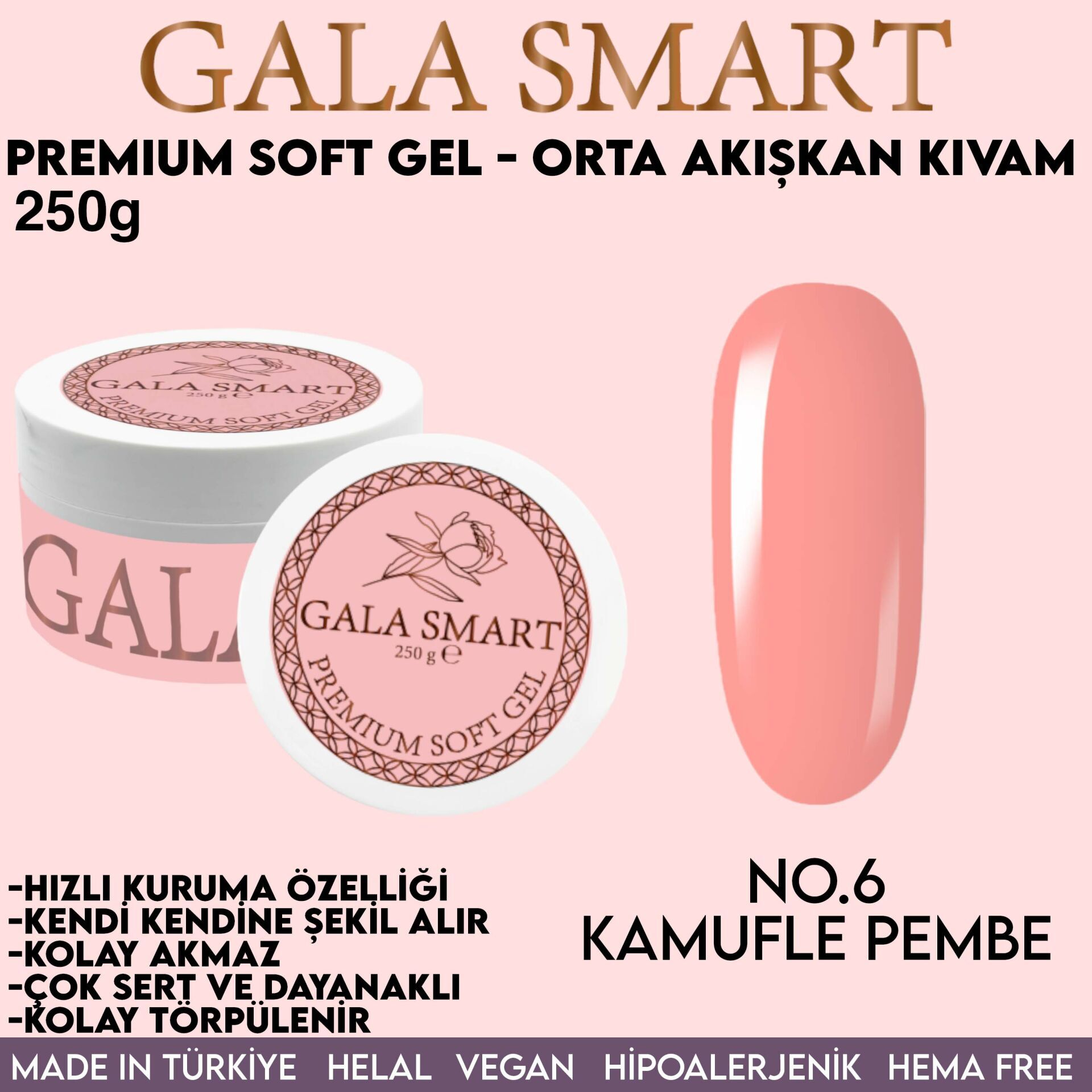 Premium jel 250g - no:6