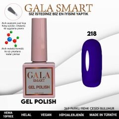 Gala smart classic kalıcı oje 10 mle no:218