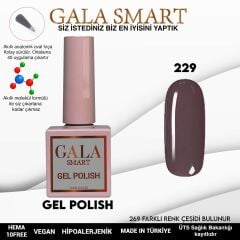 Gala smart classic kalıcı oje 10 mle no:229