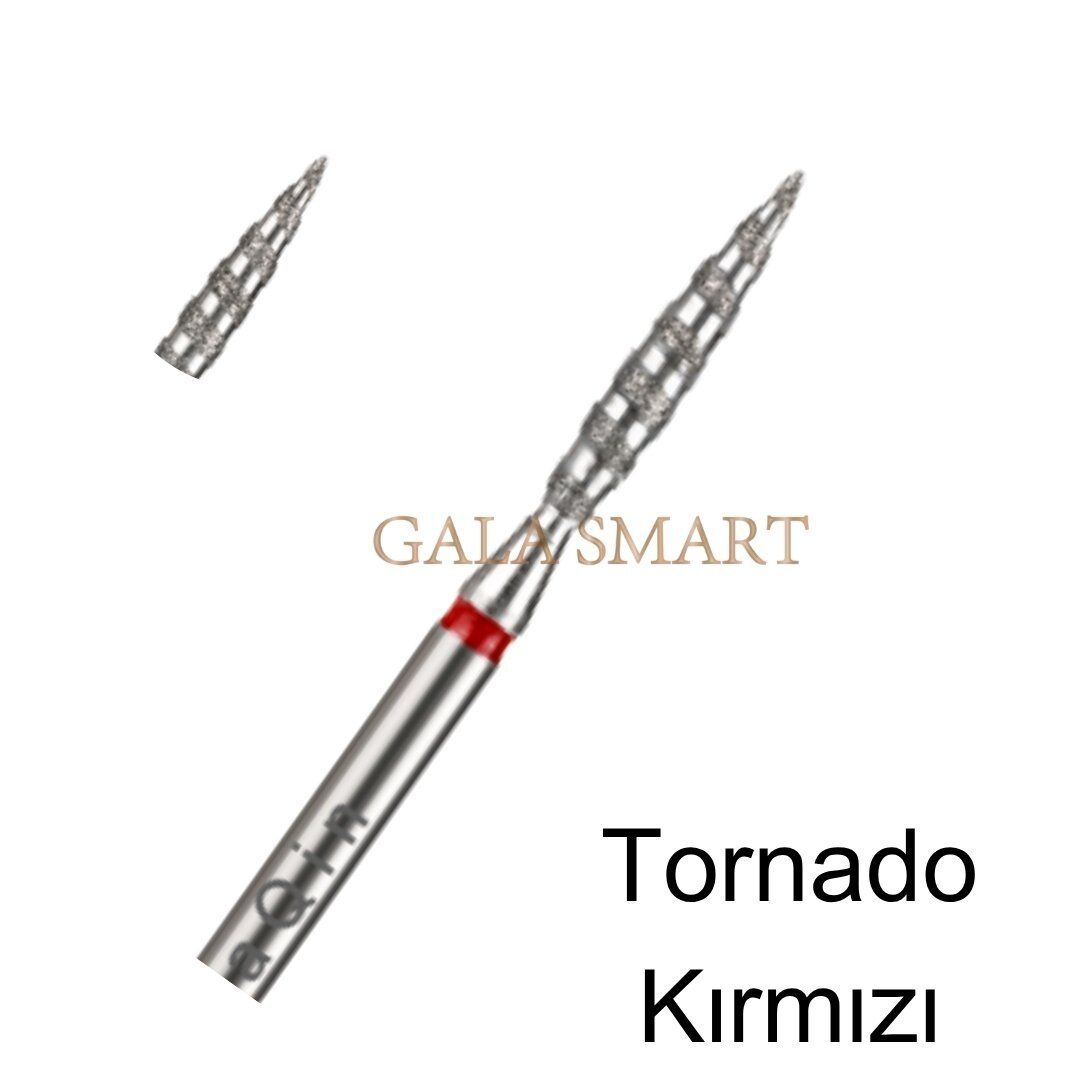 Gala tornado elmas uç kırmızı