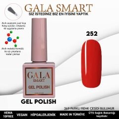 Gala smart classic kalıcı oje 10 mle no:252