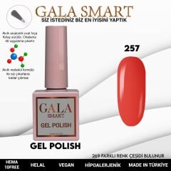 Gala smart classic kalıcı oje 10 mle no:257