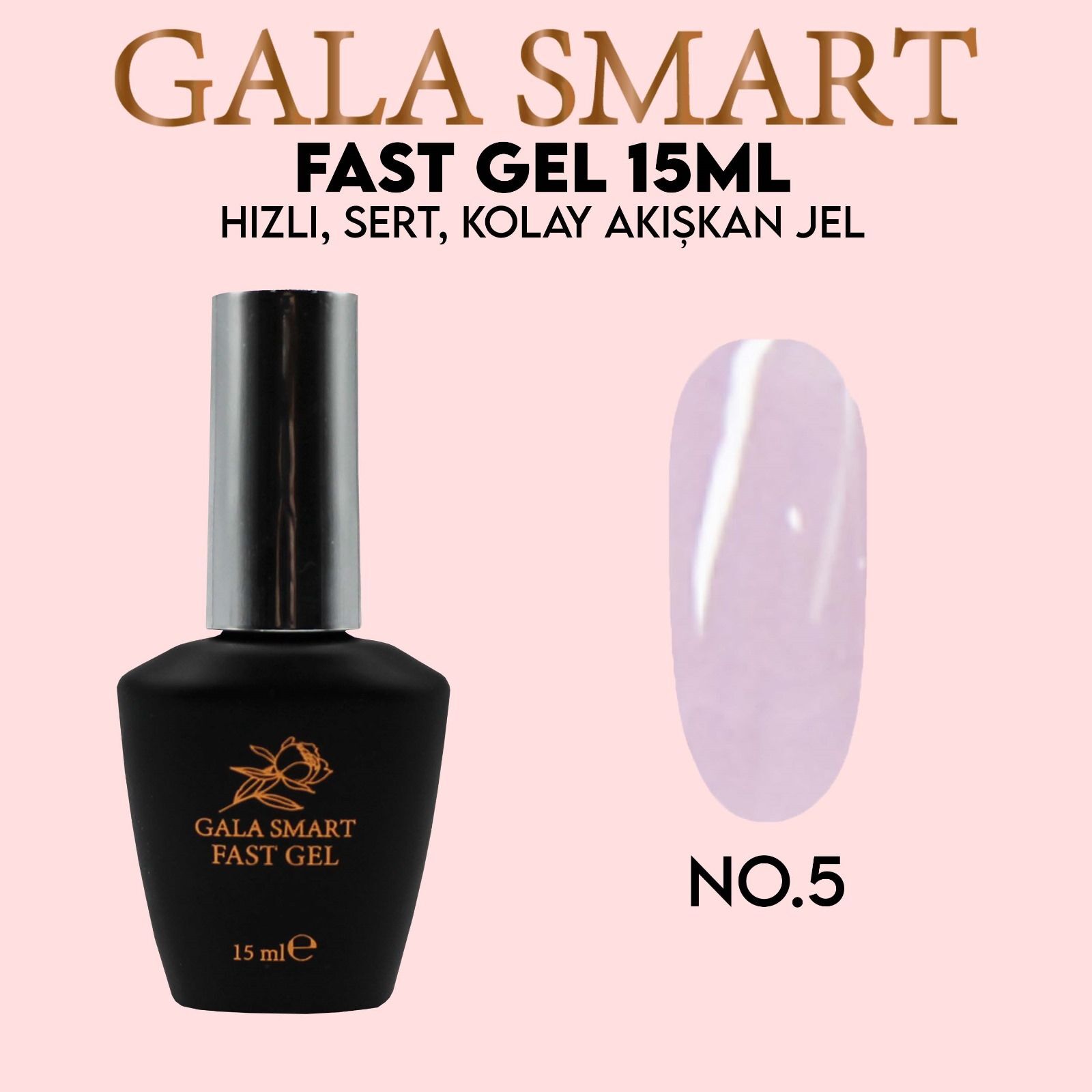 Gala smart - fast gel 15 ml - no:5