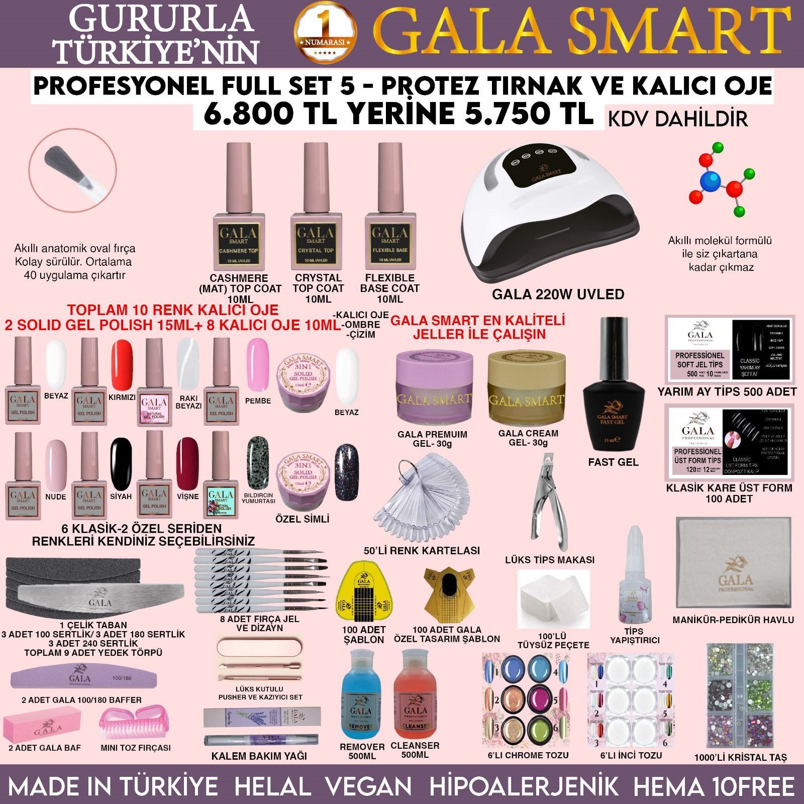 GALA SMART FULL SET - 5