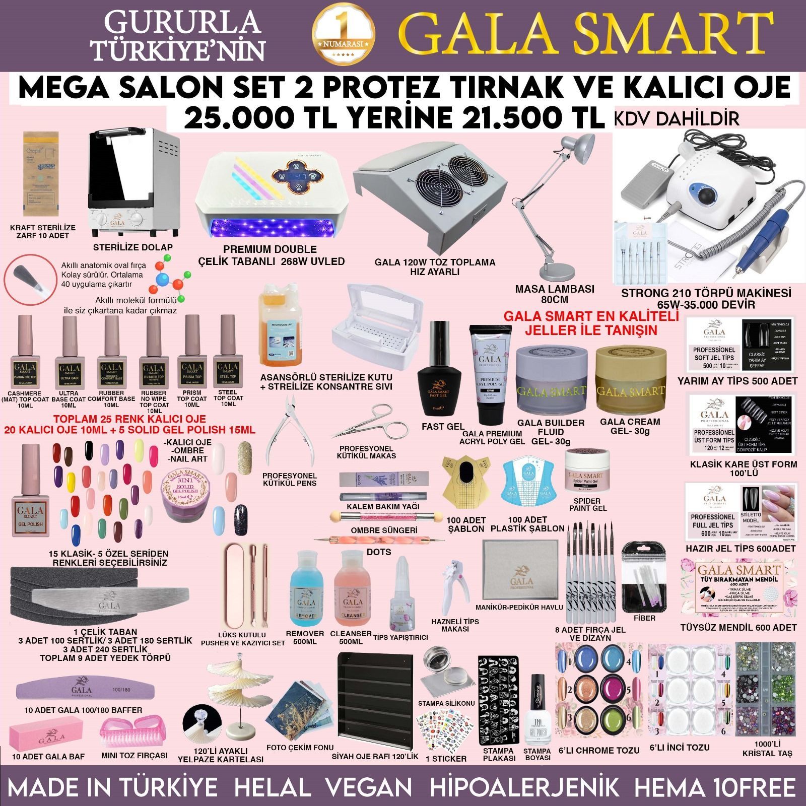 GALA SMART - MEGA SALON SET 2