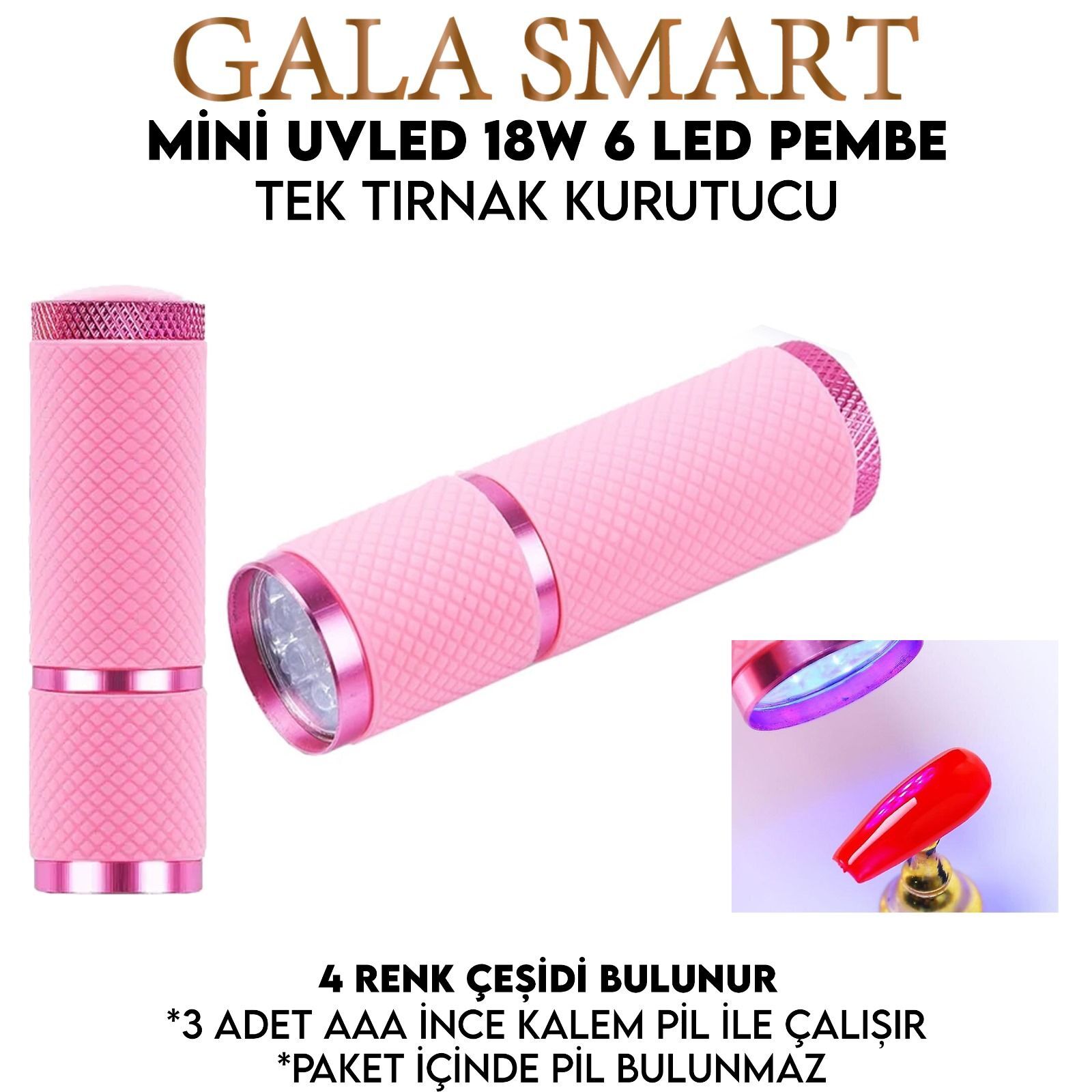 Fener uvled kurutucu - pembe renkli