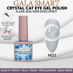 Crystal cat eye gel polısh 10 ml no:01