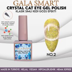 Crystal cat eye gel polısh 10 ml no:02