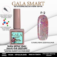 Gala smart festival kalıcı oje 10 ml f2