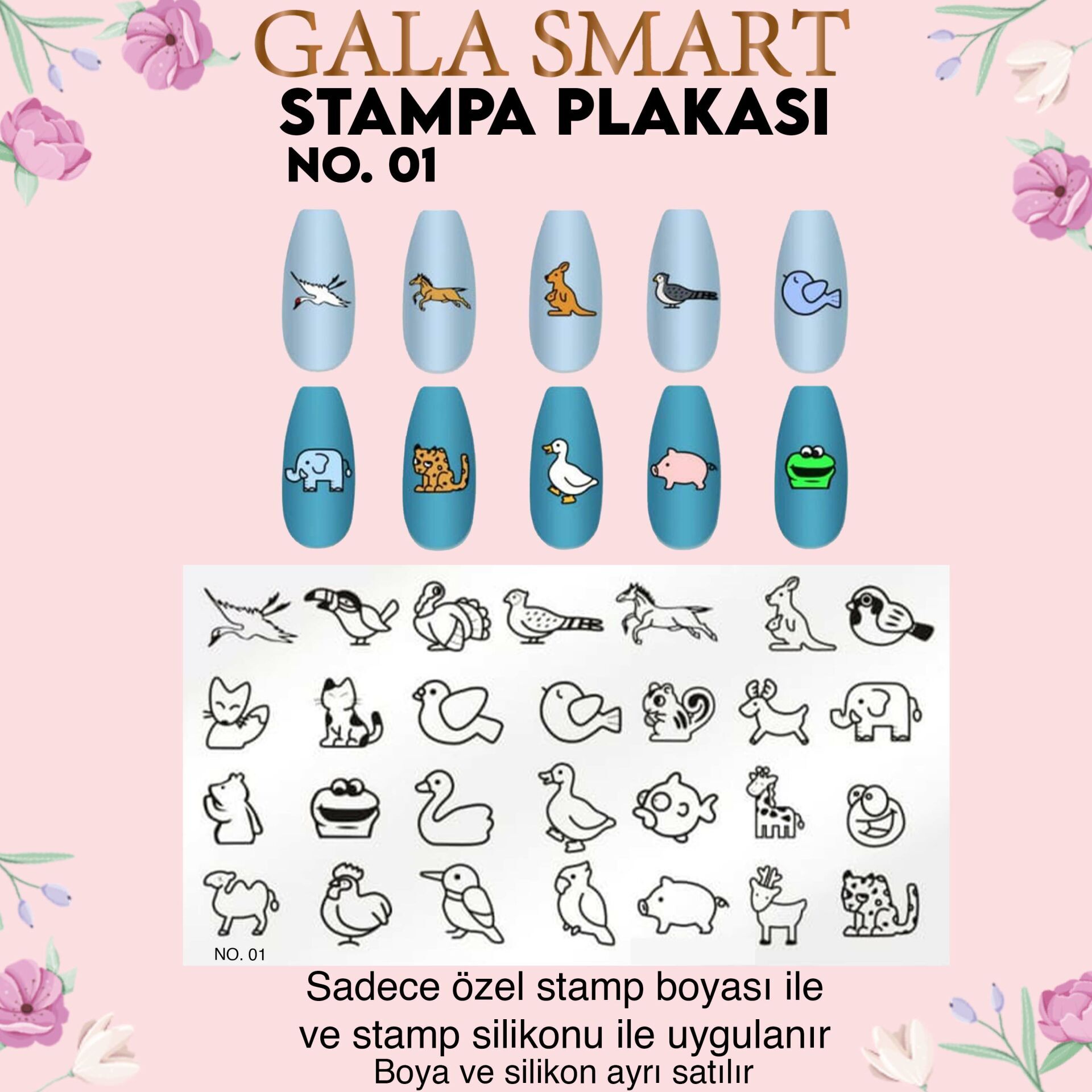 Gala smart stampa plaka no:1