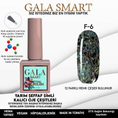 Gala smart festival kalıcı oje 10 ml f6
