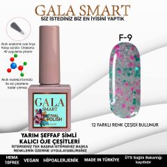Gala smart festival kalıcı oje 10 ml f9