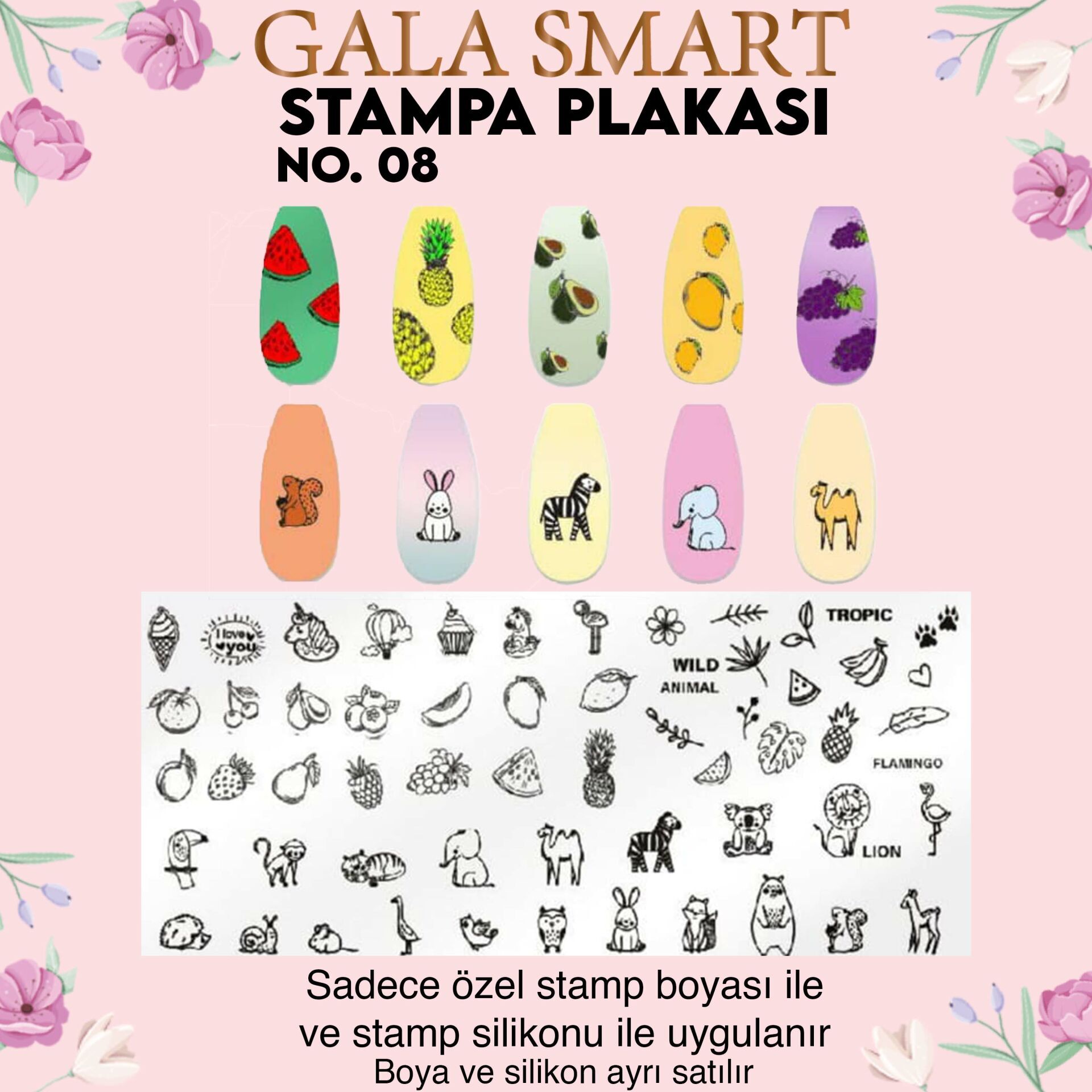 Gala smart stampa plaka no:8