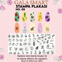Gala smart stampa plaka no:8