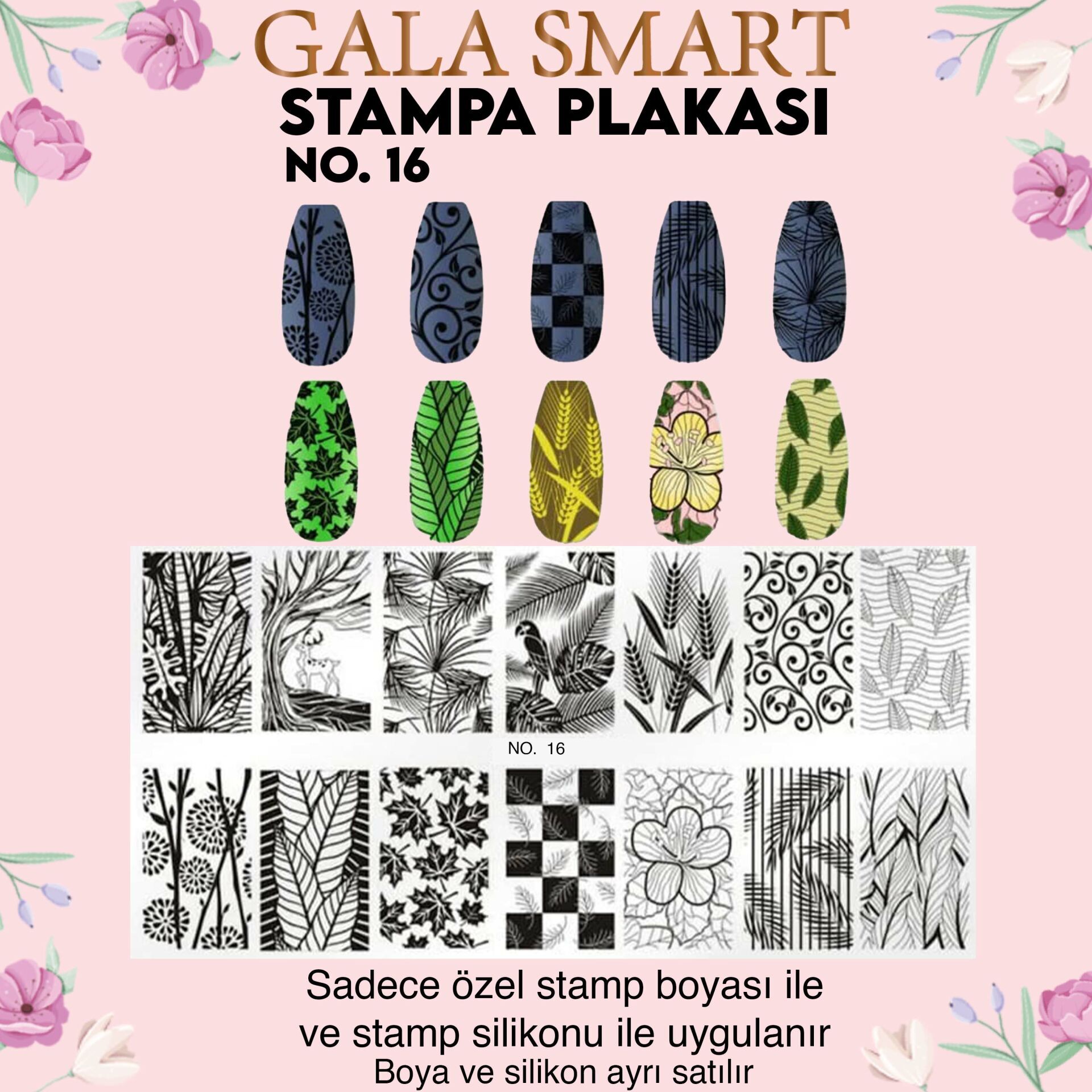 Gala smart stampa plaka no:16