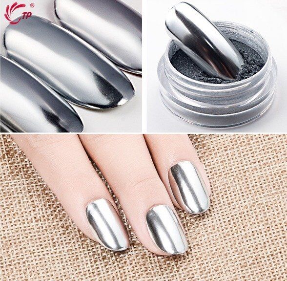 Titanium krom toz gümüş
