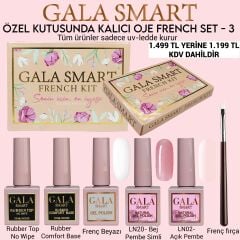 Kalıcı oje french set - 3