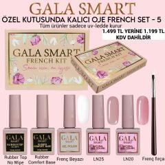 Kalıcı oje french set - 5