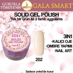 Gala solıd gel polısh 15 ml no 202