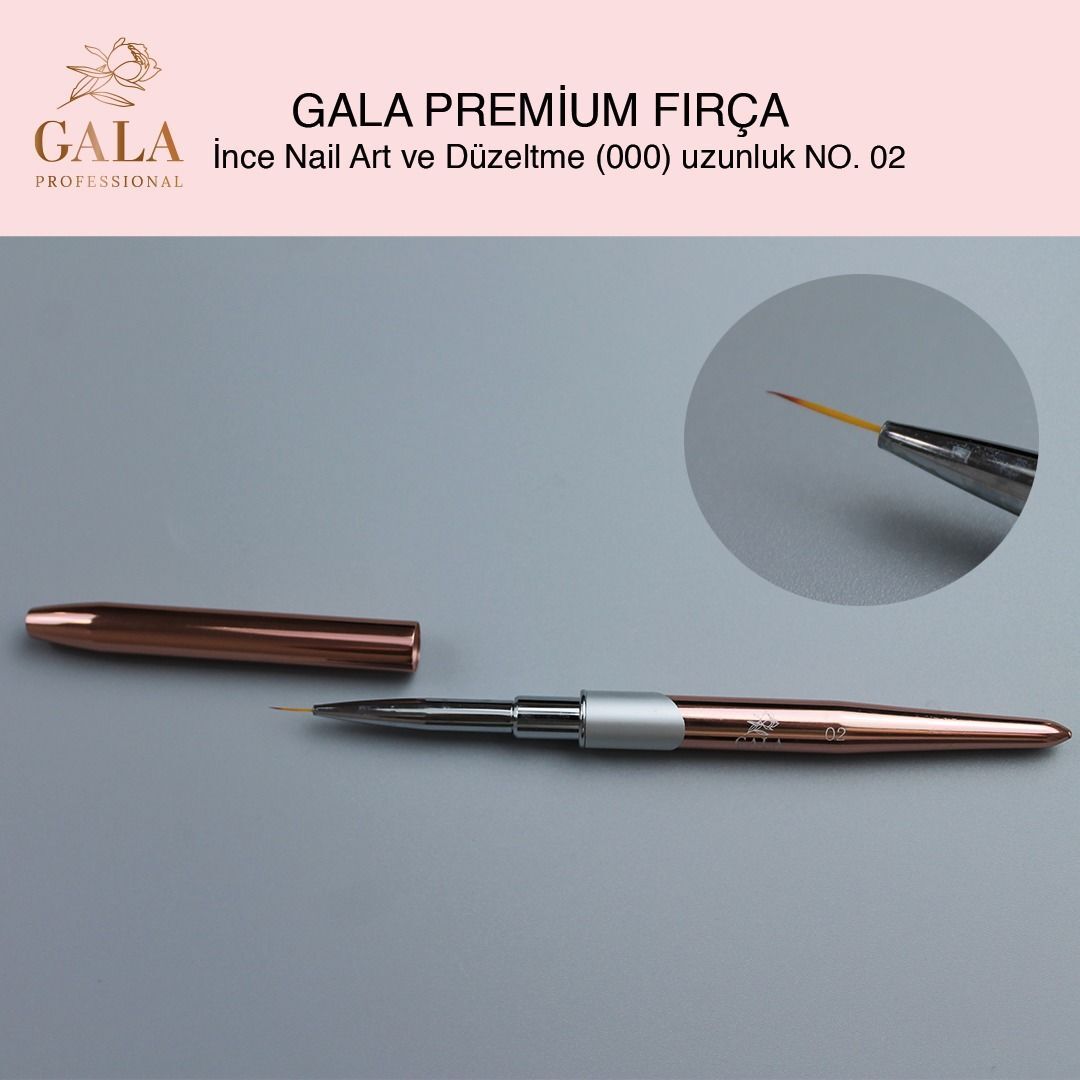 Gala premium fırça no:2