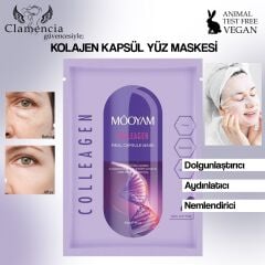 MOOYAM Capsule Mask Collegen Kağıt Yüz Maskesi